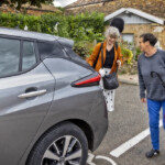 Lendemain matin. La gambiste Marianne Müller, accueillie à la gare TGV par la bénévole Odile, arrive juste à temps pour déjeuner à l’Héritage avec l’équipe du festival.